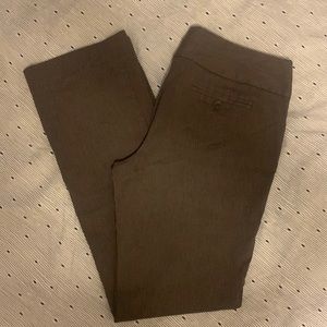 Brown Ideal Stretch Dress Pants from The Limited